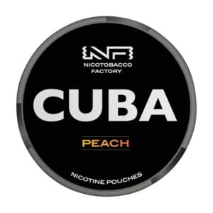 CUBA – PEACH – NICOTINE POUCH