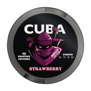 CUBA – STRAWBERRY – NICOTINE POUCH