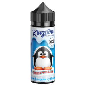 KINGSTON 50/50 – CHILLY WILLIES – BLUE RASPBERRY SLUSH – 100ML