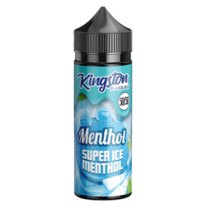 KINGSTON 50/50 – MENTHOL – SUPER ICE – 100ML