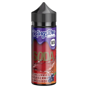 KINGSTON 50/50 – SODA – BLACKCURRANT RASPBERRY LEMONADE – 100ML