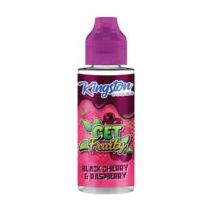 KINGSTON – GET FRUITY – BLACK CHERRY & RASPBERRY – 100ML