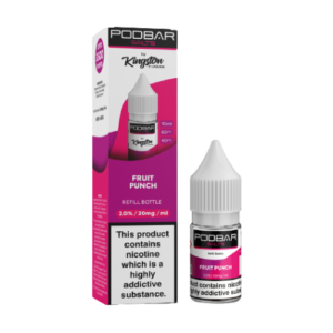 KINGSTON PODBAR – FRUIT PUNCH – SALTS