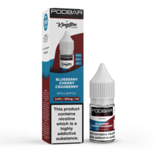 KINGSTON PODBAR – BLUEBERRY CHERRY CRANBERRY – SALTS